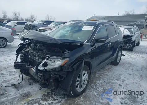 2015 Nissan Rogue Sv z USA, uszkodzony, nr VIN KNMAT2MV5FP546130